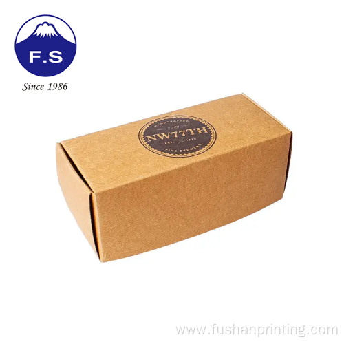 OEM printed craft recycle Shipping Mailing Kraft Box